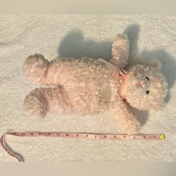 Gund Baby My First Teddy Bear Pink Plush Stuffed Animal 58617 Sewn Eyes 14” - Picture 9 of 9